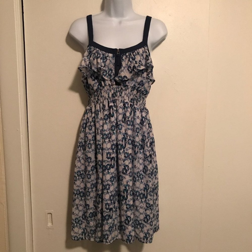 I Heart Ronson Zip Front Tank Dress